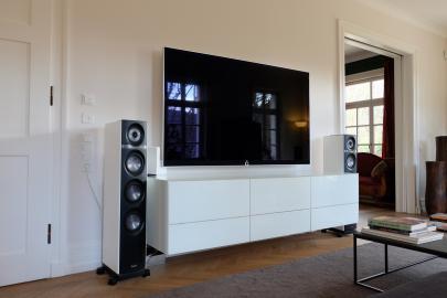 TV Schrank in weiß